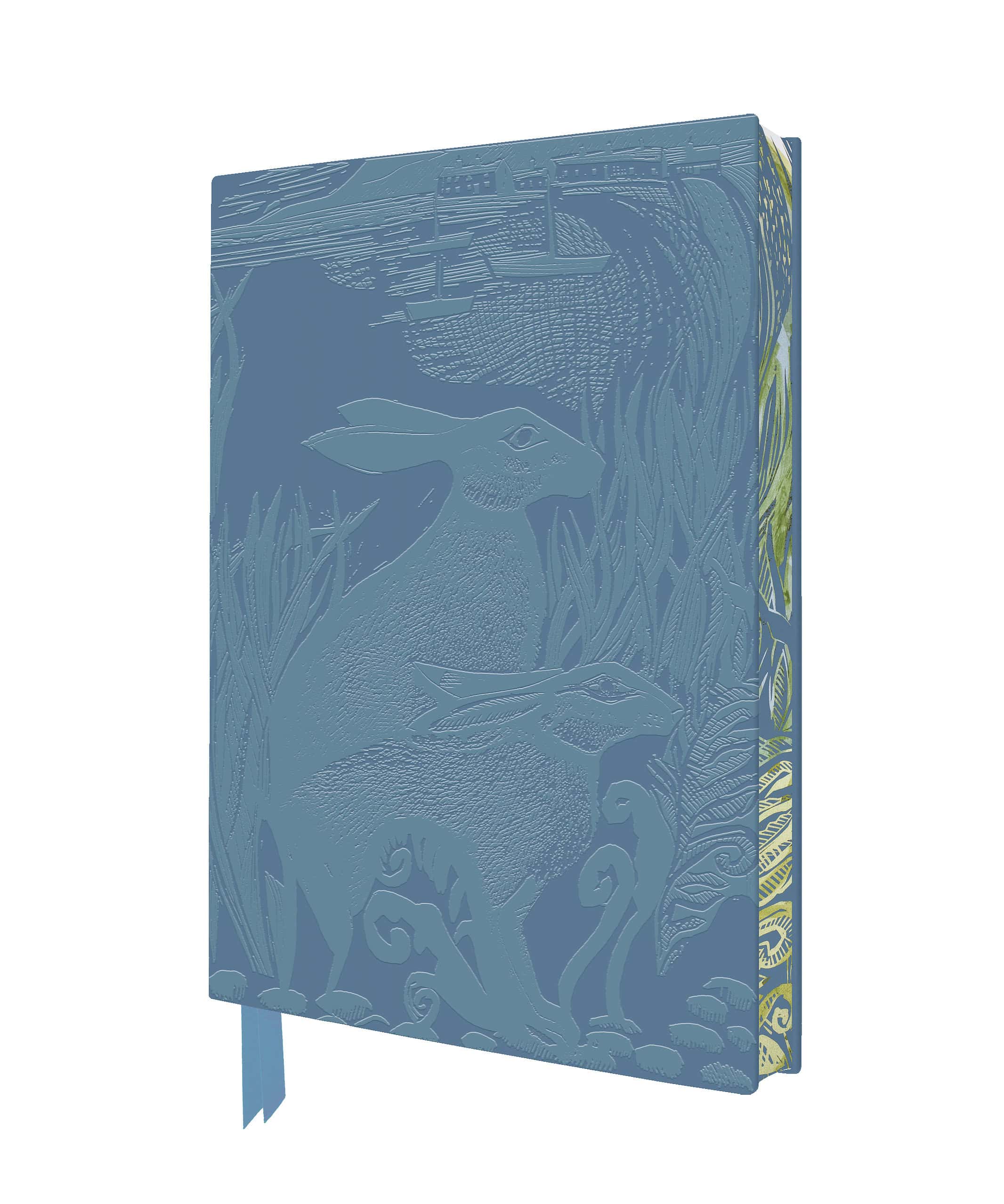 Rathlin hares Angela Harding Artisan Art Notebook Flame Tree Journals