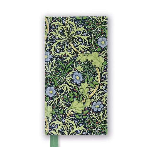 seaweed, William Morris Slimline Notebook